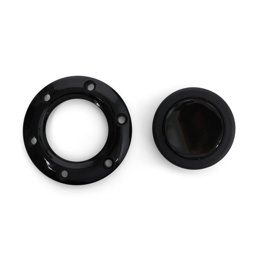 Circuit Hero 3 Spoke Steering Wheel with Slots 350mm/97mm Dish 6 Bolt - Image 3