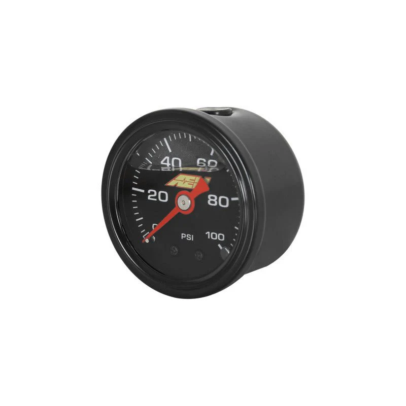 AEM 0-100 PSI Liquid Filled Mechanical Pressure Gauge - 1/8 NPT - Image 3