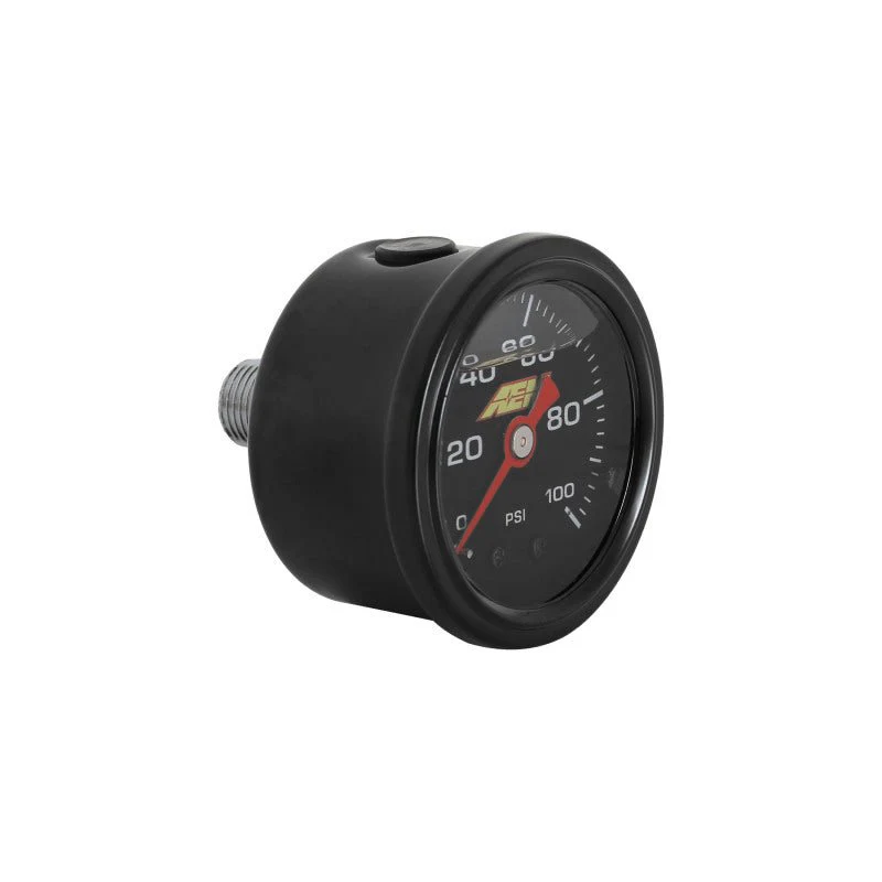 AEM 0-100 PSI Liquid Filled Mechanical Pressure Gauge - 1/8 NPT - Image 4