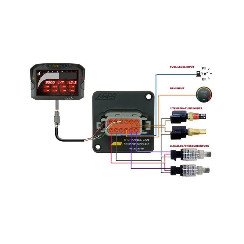 AEM 6 Channel CAN Sensor Module - Image 6