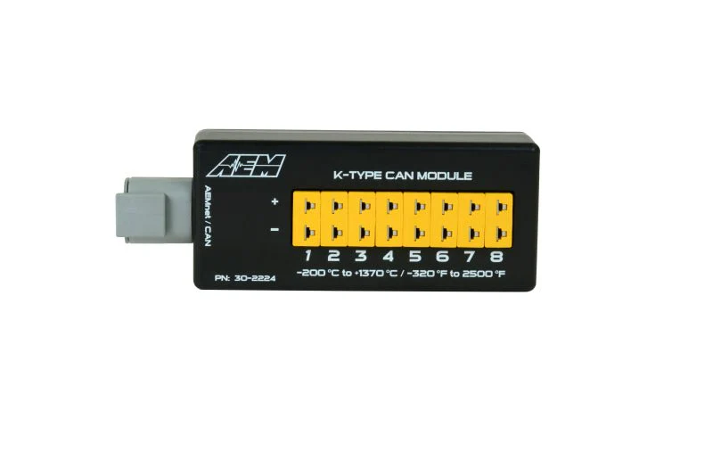 AEM 8 Channel K-Type Thermocouple EGT CAN Module - Image 8