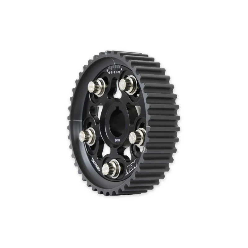 AEM 90-91 Acura Interga RS LS GS & GSR/ 99-00 Honda Civic Si Black Tru-Time Cam Gear - Image 3