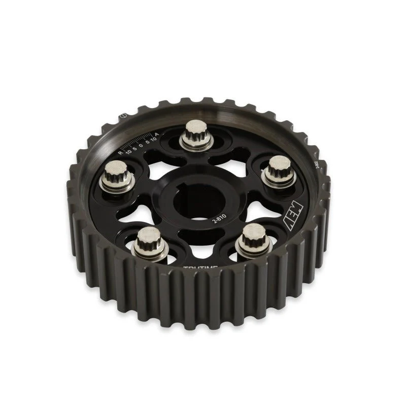 AEM 90-91 Acura Interga RS LS GS & GSR/ 99-00 Honda Civic Si Black Tru-Time Cam Gear - Image 6