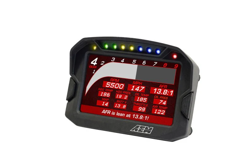 AEM CD-5G Carbon Digital Dash Display w/ Interal 10Hz GPS & Antenna - Image 6