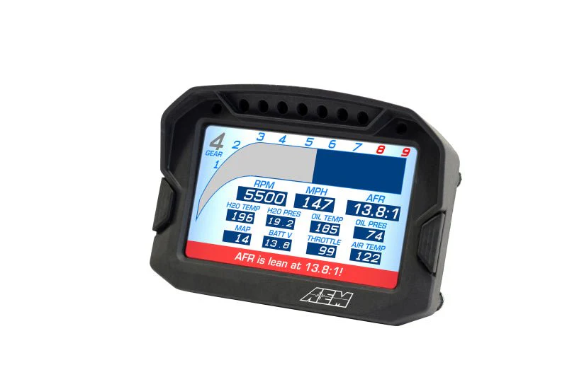 AEM CD-5LG Carbon Logging Digital Dash Display w/ Internal 10Hz GPS & Antenna - Image 21