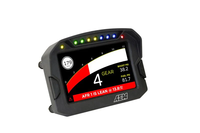 AEM CD-5LG Carbon Logging Digital Dash Display w/ Internal 10Hz GPS & Antenna - Image 22