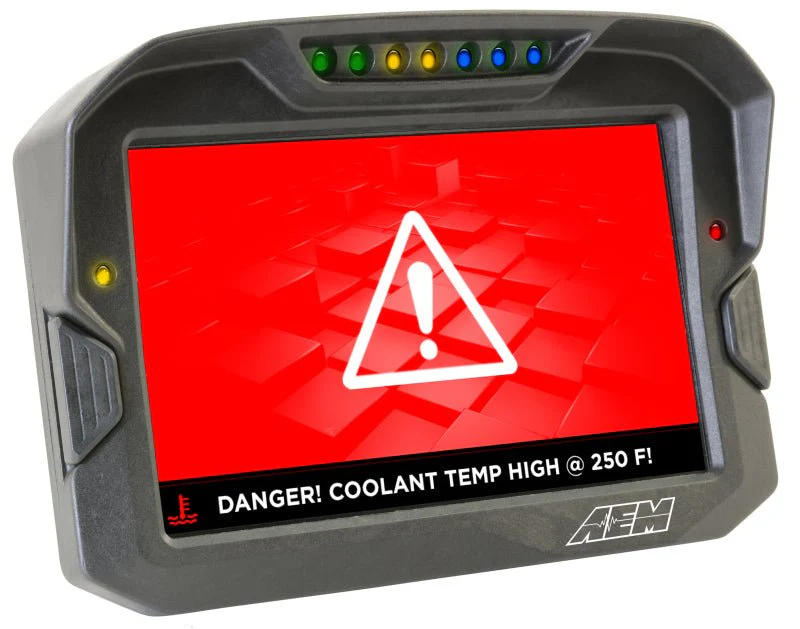 AEM CD-7 Logging GPS Enabled Race Dash Carbon Fiber Digital Display w/o VDM (CAN Input Only) - Image 17