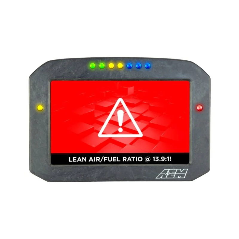 AEM CD-7LG Carbon Logging Flush Digital Dash Display w/ Internal 20Hz GPS & Antenna - Image 12