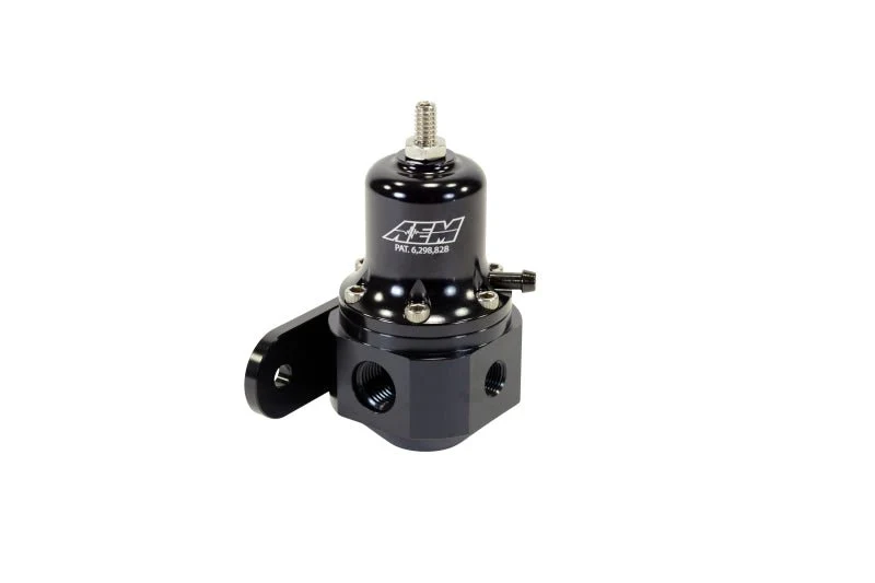AEM High Capacity Universal Black Adjustable Fuel Pressure Regulator - Image 2