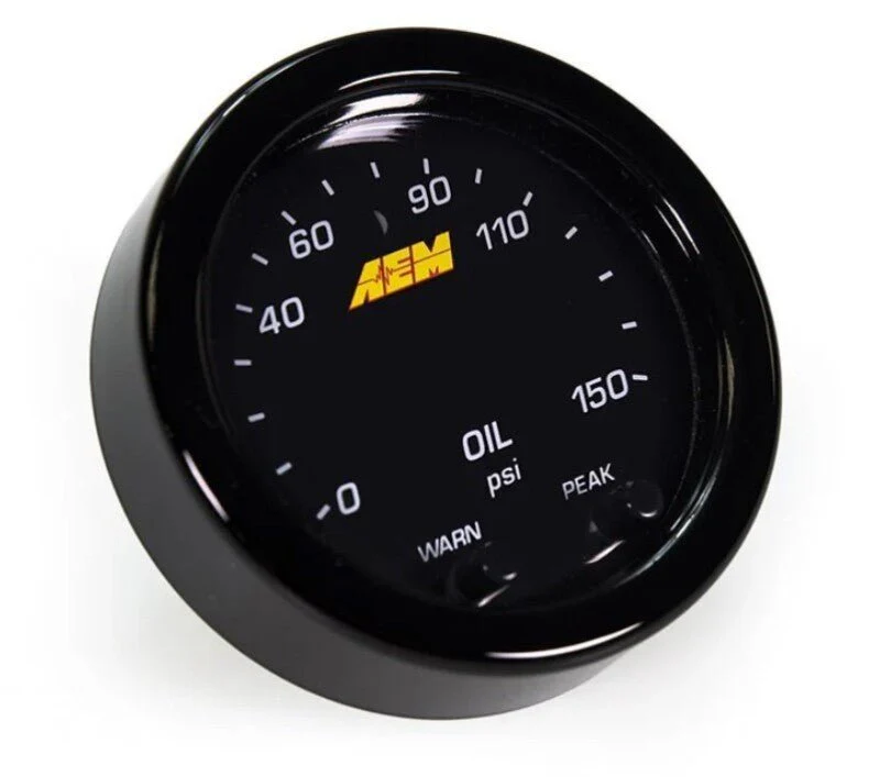 AEM X-Series 0-150 Oil Pressure Gauge Kit - Image 9