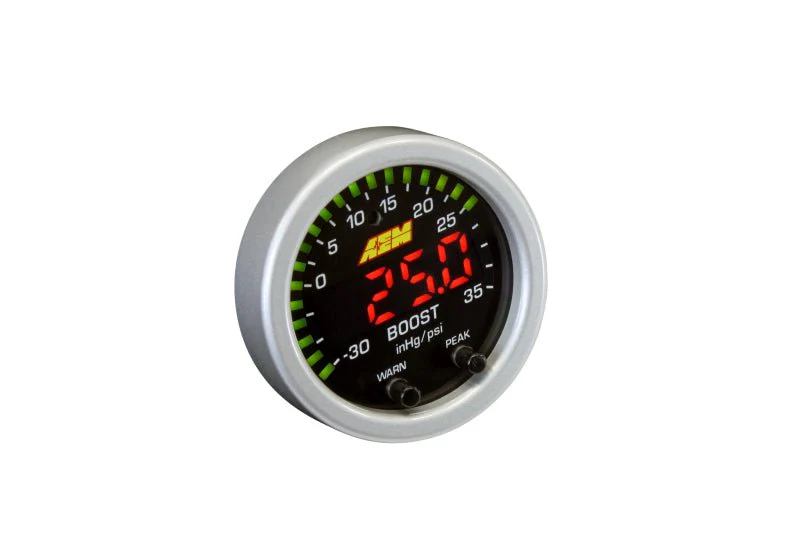 AEM X-Series Boost Pressure -30inHg 35psi Gauge - Image 6