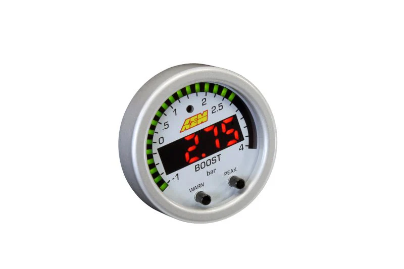 AEM X-Series Boost Pressure -30inHg 60psi Gauge Kit - Image 2