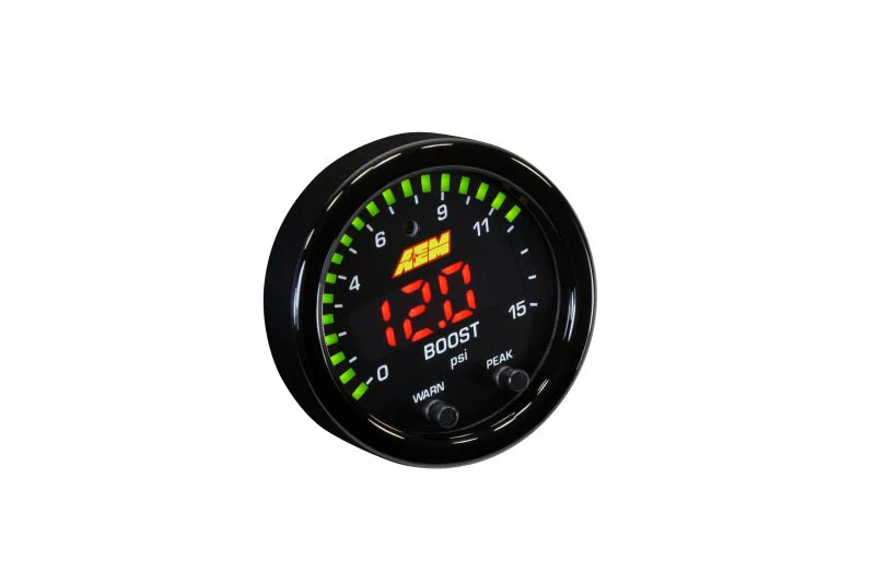 AEM X-Series Pressure 0-15psi Gauge Kit - Image 6