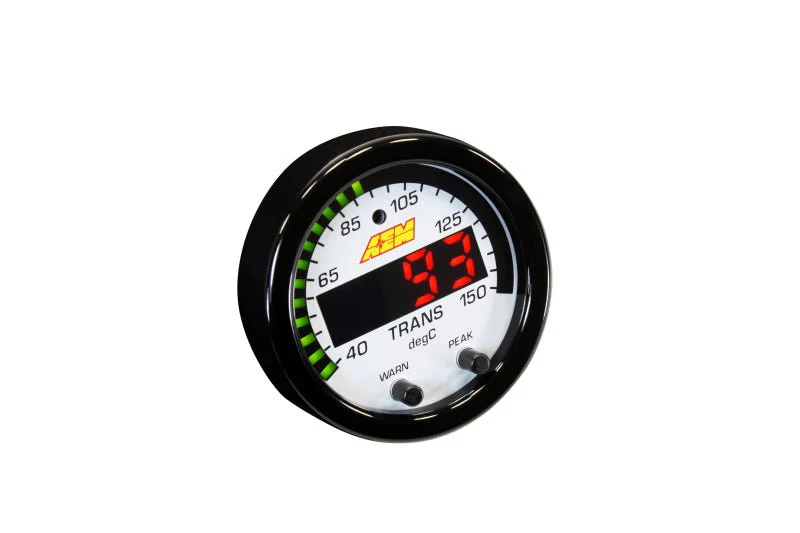 AEM X-Series Temperature 100-300F Gauge Kit (ONLY Black Bezel and Water Temp. Faceplate) - Image 13