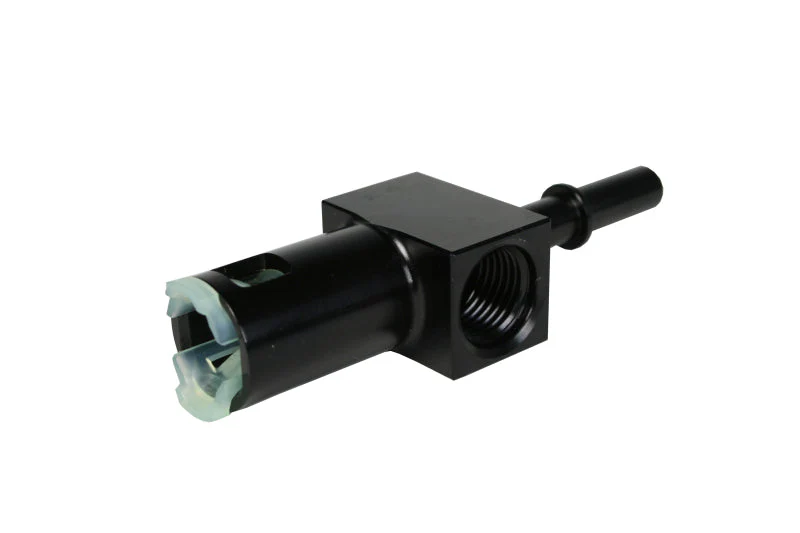 Aeromotive 5/16in Quick Connect with AN-06 port and 1/8in gauge port - Image 6
