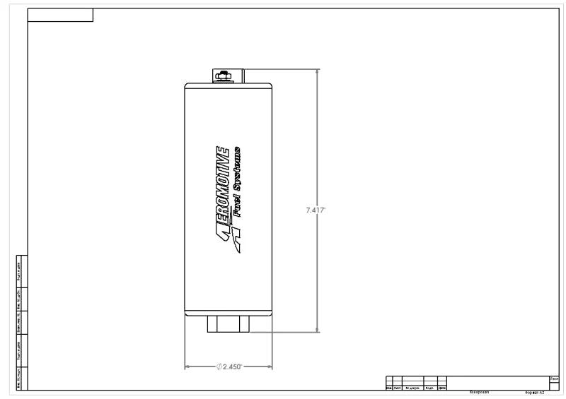 Aeromotive 700 HP EFI Fuel Pump - Red - Image 7