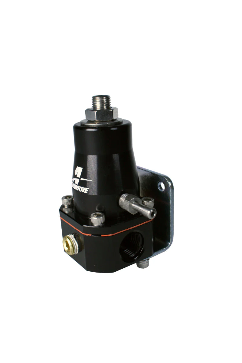 Aeromotive Adjustable Regulator Billet EFI Bypass - (2) -6 Inlets/(1) -6 Return - Black - Image 4