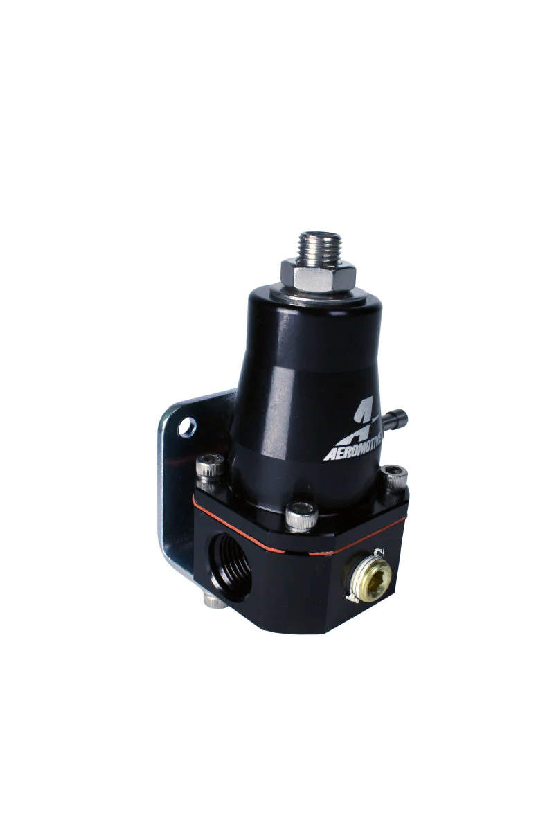 Aeromotive Adjustable Regulator Billet EFI Bypass - (2) -6 Inlets/(1) -6 Return - Black - Image 7