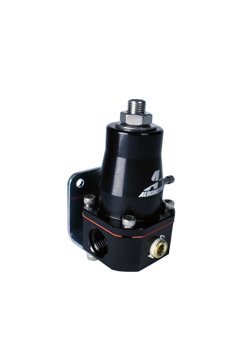 Aeromotive Adjustable Regulator Billet EFI Bypass - (2) -6 Inlets/(1) -6 Return - Black - Image 9
