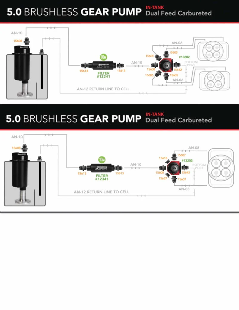 Aeromotive Brushless Spur Gear Fuel Pump w/TVS Controller - Universal - In-Tank - 5gpm - Image 4