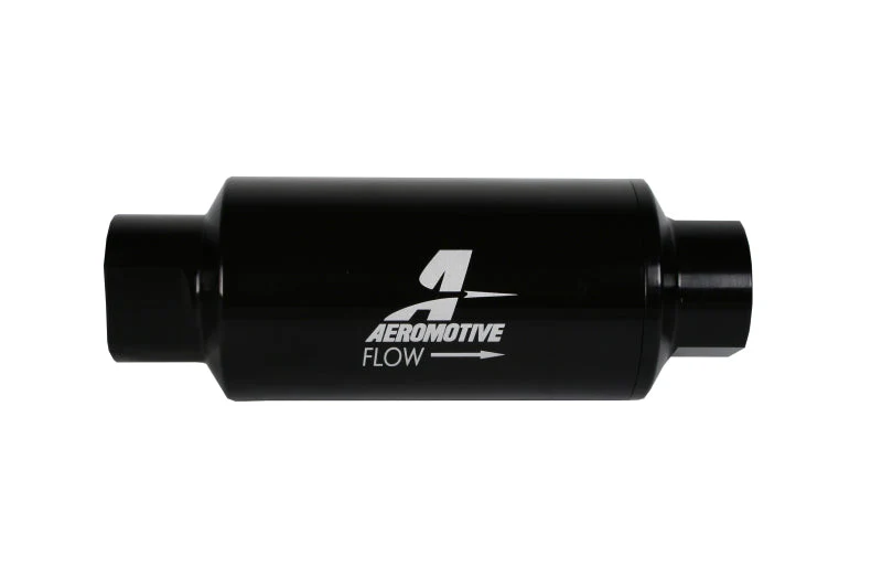 Aeromotive In-Line Filter 10AN 10 Micron Microglass Element Bright-Dip Black 2in OD - Image 4