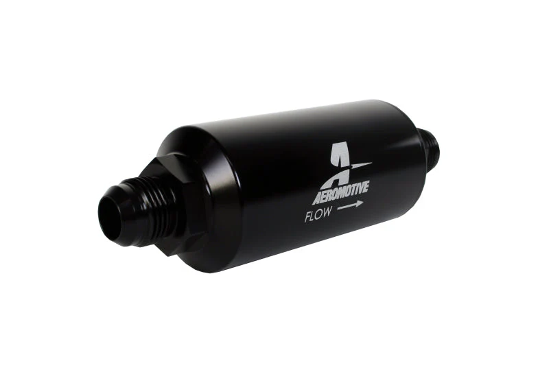 Aeromotive In-Line Filter - (AN-10) 100 Micron Stainless Steel Element Black Anodize Finish - Image 8