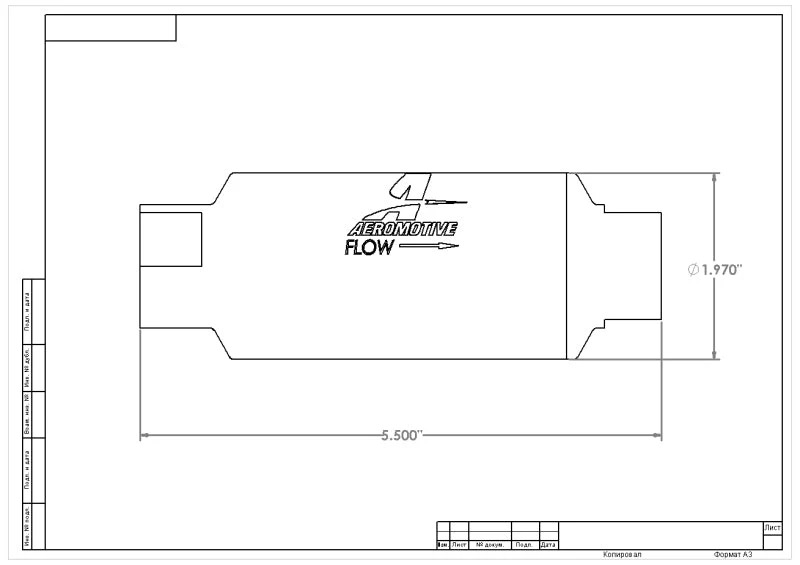 Aeromotive In-Line Filter - AN-10 - Black - 10 Micron - Image 12