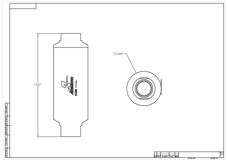 Aeromotive Marine AN-12 Fuel Filter - 100 Micron - SS Element - Image 6