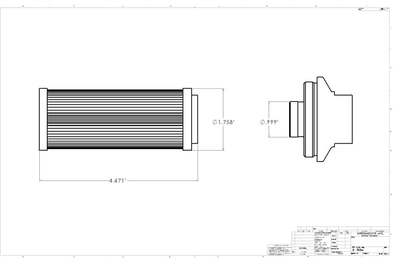 Aeromotive Marine AN-12 Fuel Filter - 100 Micron - SS Element - Image 9