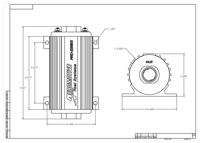 Aeromotive Pro-Series Fuel Pump - EFI or Carbureted Applications - Image 6
