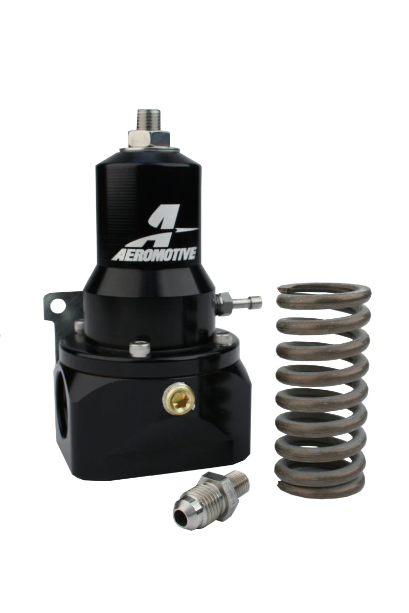 Aeromotive Regulator - 30-120 PSI - .500 Valve - 2x AN-10 Inlets / AN-10 Bypass - Image 5