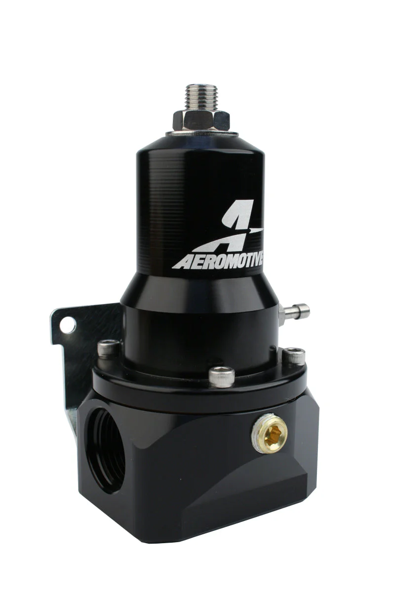 Aeromotive Regulator - 30-120 PSI - .500 Valve - 2x AN-10 Inlets / AN-10 Bypass - Image 6