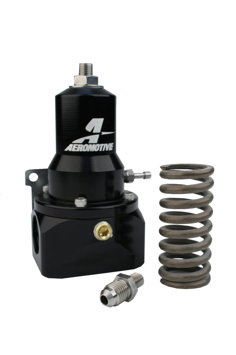 Aeromotive Regulator - 30-120 PSI - .500 Valve - 2x AN-10 Inlets / AN-10 Bypass - Image 9