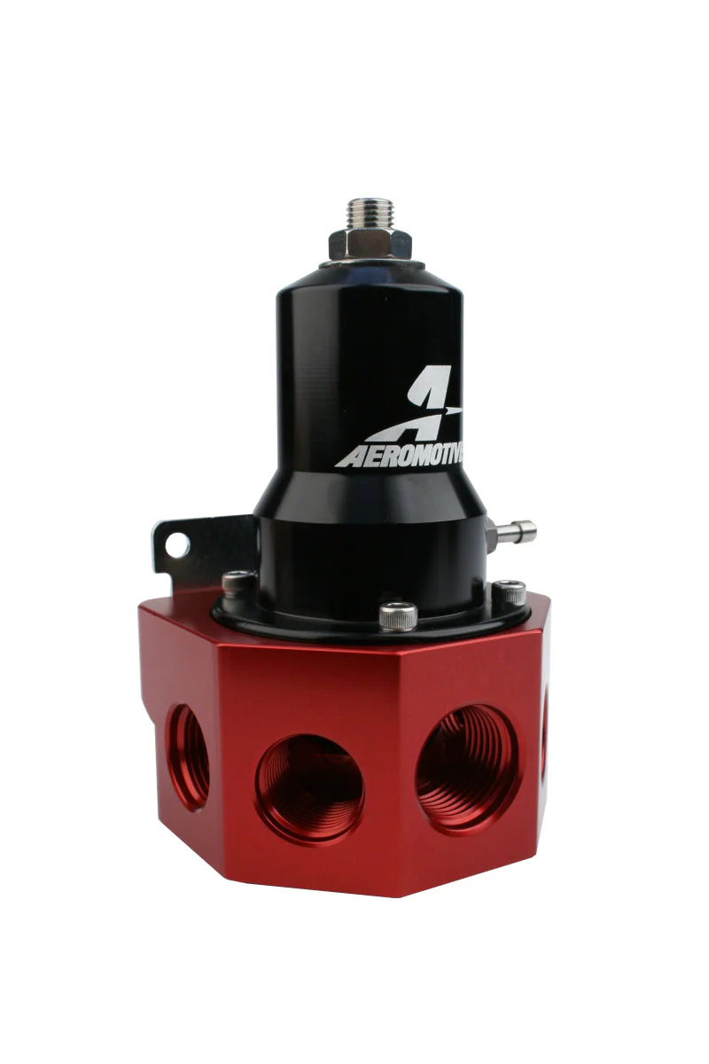 Aeromotive Regulator - 30-120 PSI - .500 Valve - 4x AN-08 and AN-10 inlets / AN-10 Bypass - Image 5
