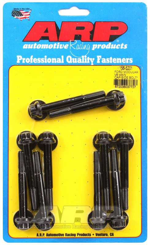 ARP Ford Modular V8 Main Cap-Side Bolt (Early Cast Iron Block) M8 Main Bolt Kit