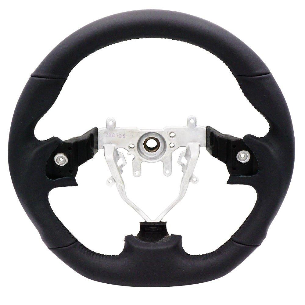 BLOX Racing Leather Steering Wheel - Subaru 08-14 WRX/STi