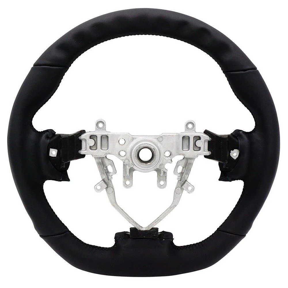 BLOX Racing Leather Steering Wheel - Subaru 08-14 WRX/STi - Image 2