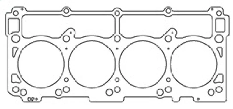 Cometic Chrysler 6.1L Alum Hemi 4.055in .027 thick MLS Head Gasket - Image 2