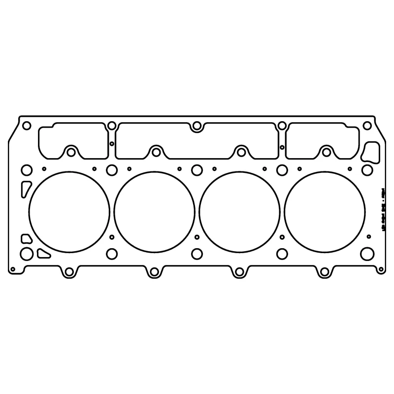 Cometic GM LSX Gen-4 Small Block V8 .040in MLX Cyl Head Gskt-4.165in Bore-1/2in and 3/8in Studs-RHS - Image 2