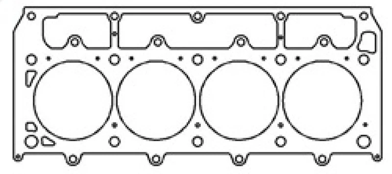Cometic GM LSX RHS 4.15in Bore .040 inch MLX 4 Layer Head Gasket - Image 4