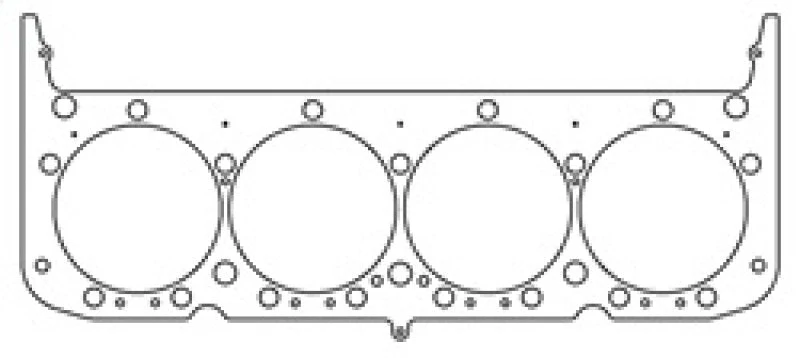 Cometic GM SB2-2 350/400 4.200 inch Bore .040 inch MLS Head Gasket with Steam Holes - Image 4