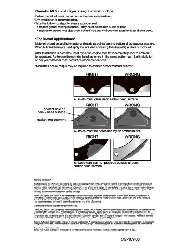 Cometic Nissan RB-26 6 CYL 87mm .036 inch MLS Head Gasket - Image 6