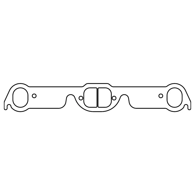 Cometic Pontiac 326-455 CI V8 .043in Copper Exhaust Manifold Gasket Set - 2.000in x 1.550in D-Ports - Image 2