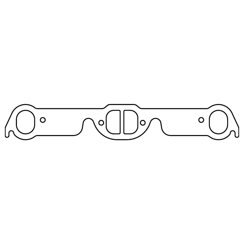 Cometic Pontiac V8 .094in HTG Exhaust Manifold Gasket Set - 1.940in x 1.500in D/Oval Ports