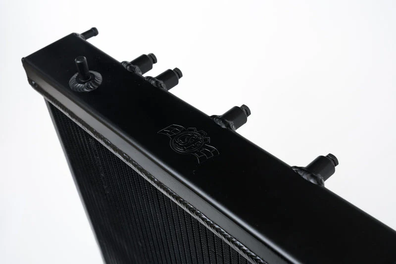CSF 02-07 Subaru WRX/STI Radiator - Black Finish - Image 4