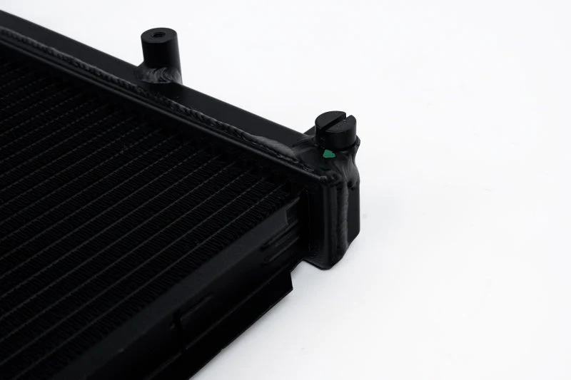 CSF 08-21 Subaru WRX/STI 2-Row 42mm Race-Spec All Aluminum Radiator - Black - Image 4