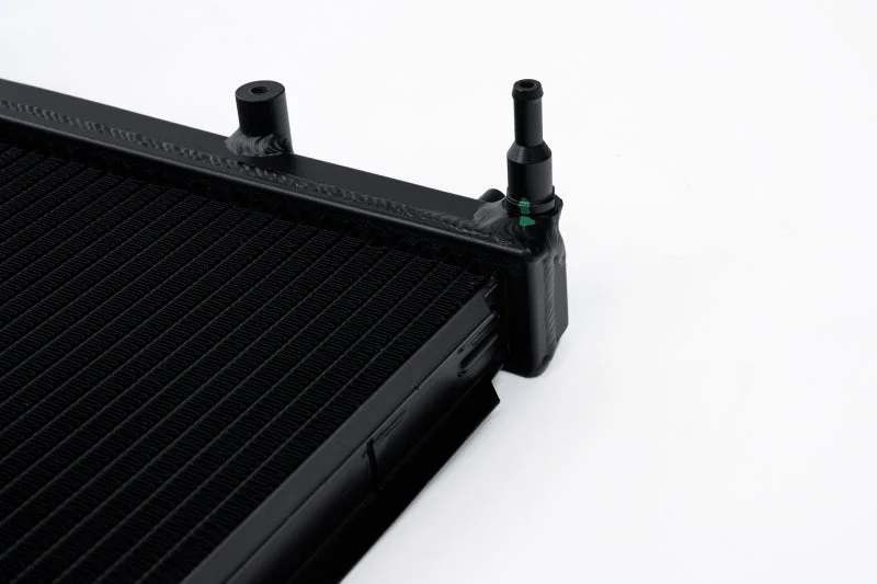 CSF 08-21 Subaru WRX/STI 2-Row 42mm Race-Spec All Aluminum Radiator - Black - Image 6