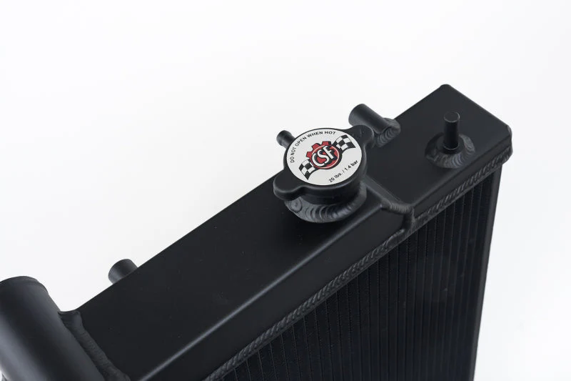 CSF 08-21 Subaru WRX/STI 2-Row 42mm Race-Spec All Aluminum Radiator - Black - Image 9