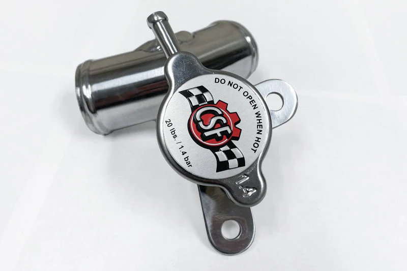 CSF 13+ BRZ / 13-20 Toyota 86 / 22+ GR86 Aluminum Filler Neck w/ High Pressure Radiator Cap - Image 8