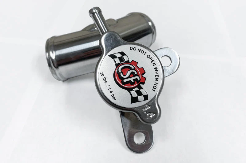 CSF 13+ BRZ / 13-20 Toyota 86 / 22+ GR86 Aluminum Filler Neck w/ High Pressure Radiator Cap - Image 9